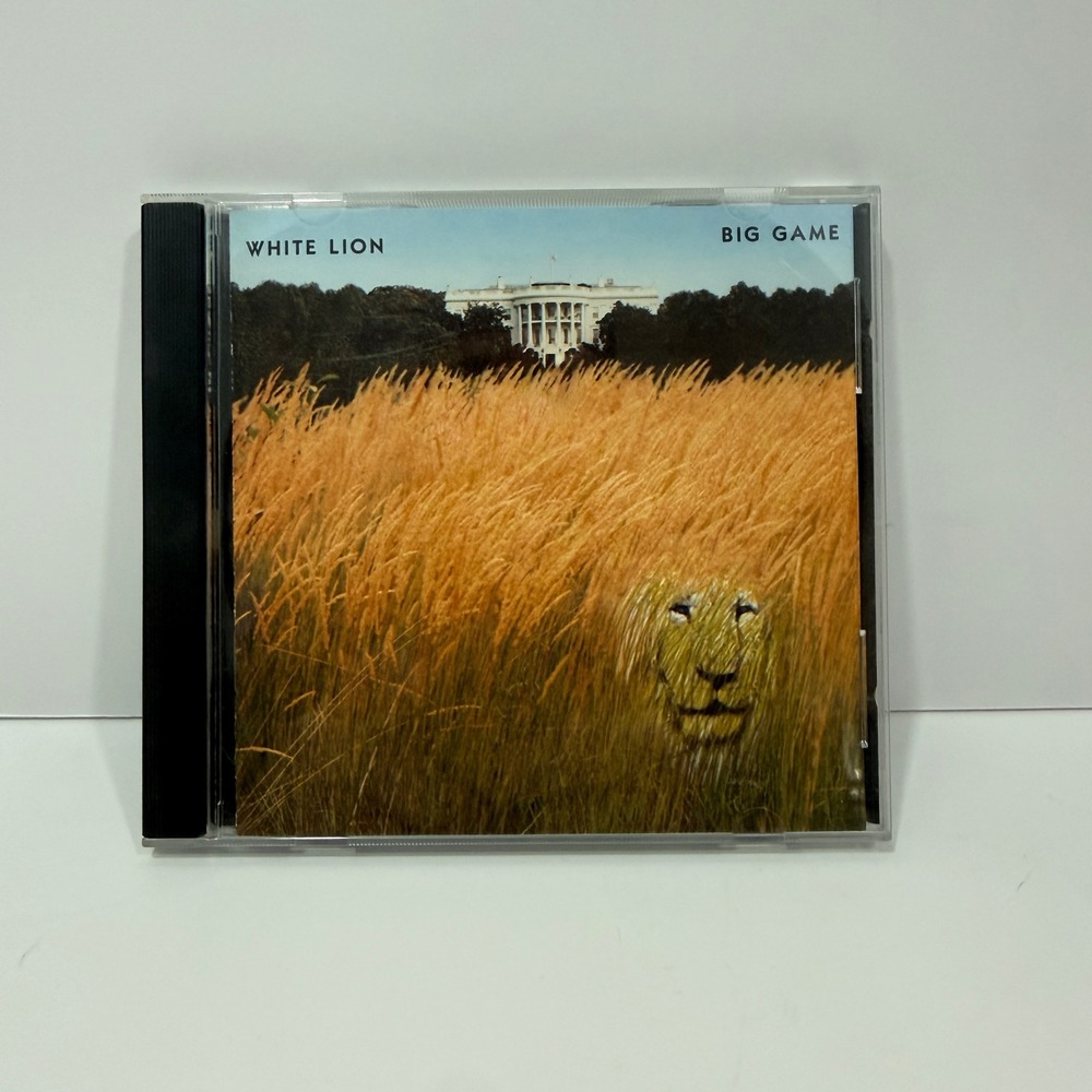 White Lion CD Big Game Unisex OS Multicolor Good 1989 Glam Metal Rock Album